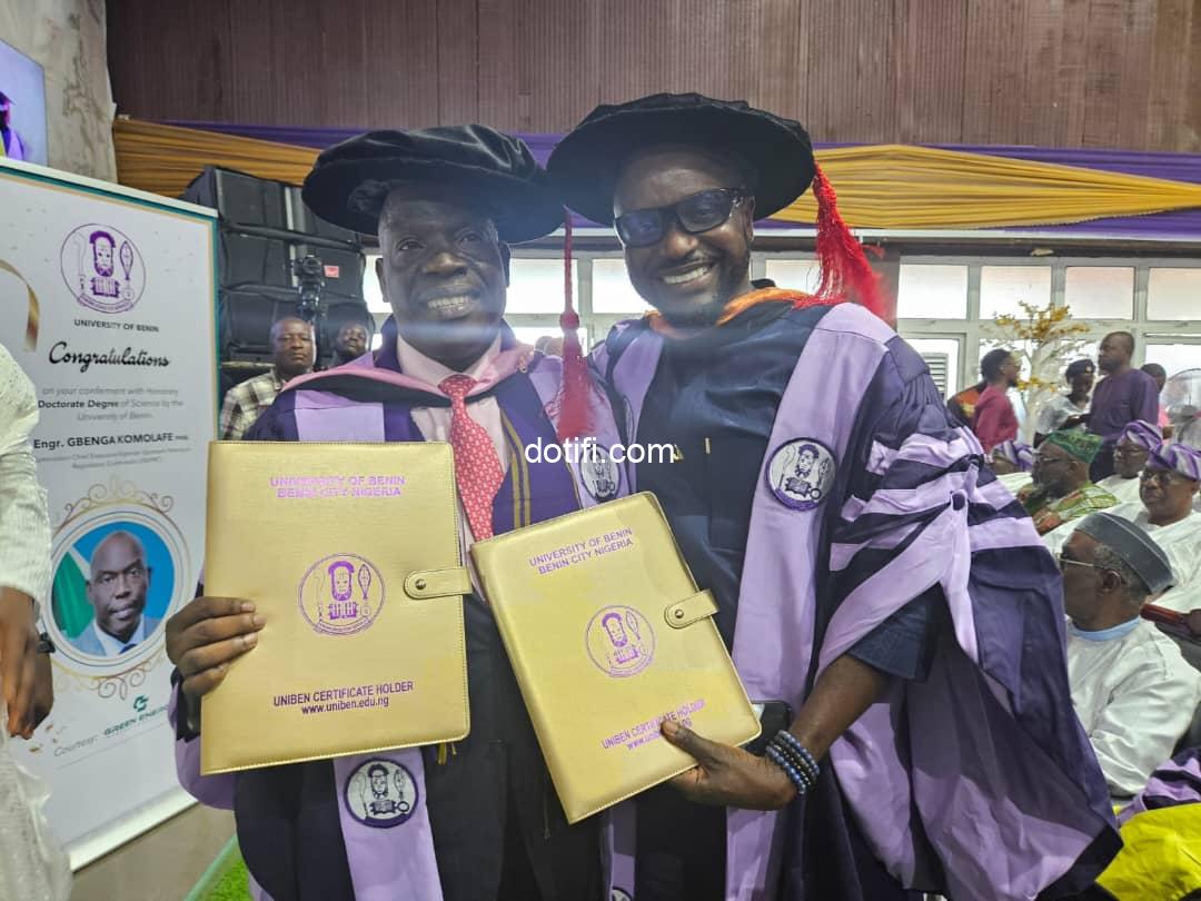 Fashola, Kayode Adegbulugbe, Gbenga Komolafe, others bag Honorary Doctorate Degree at 48th Uniben Convocation”