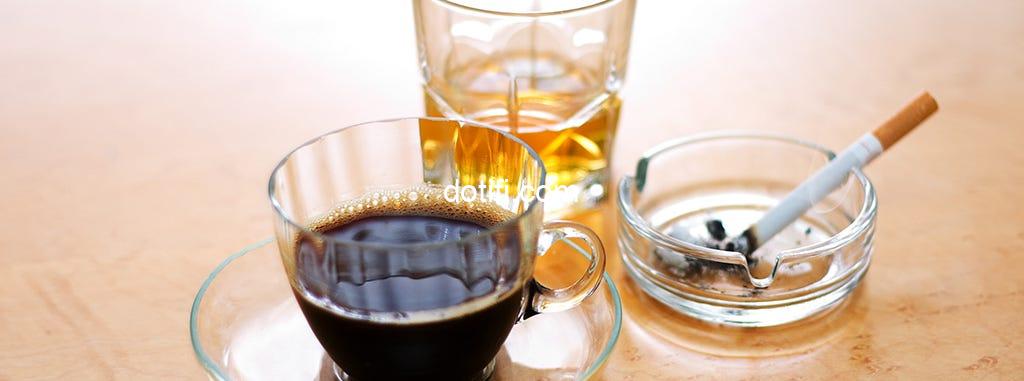 Addicted to Energy drinks Coffee ?  vs Alcohol and Nicotine