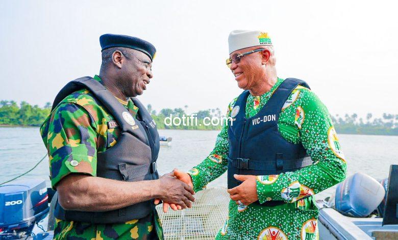 A’Ibom Govt Launches 14 Gunboats, Partners Nigerian Navy to Boost Waterways Security