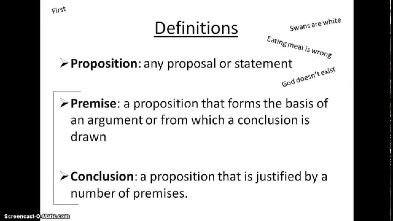 if a premise is a previous statement or proposition from which another is inferred or follows as a conclusion why is my home also my premises when the premise from my home means one home one premise :)