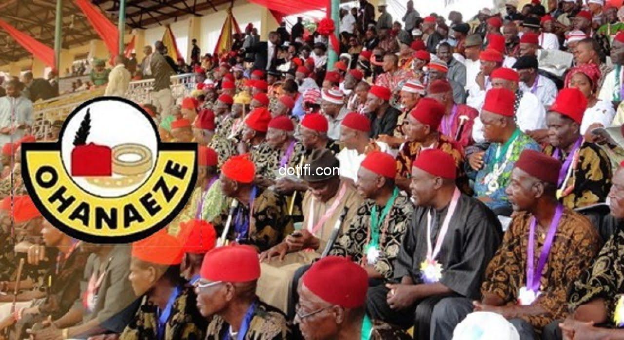 Ohaneze warns Igbos against joining protests against hardship in the country